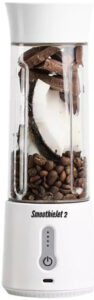 Fotografie SmoothieJet 2 přenosný USB Smoothie mixér 500 ml Bílá  recenzía