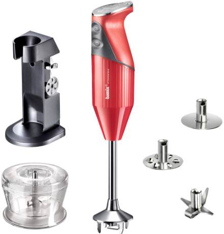 bamix DELUXE 200 W typ D červený recenze