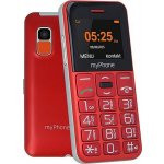 myPhone Halo Easy červená recenze