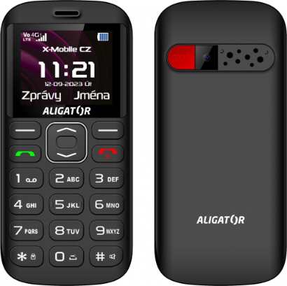 ALIGATOR A720 Senior černá recenze
