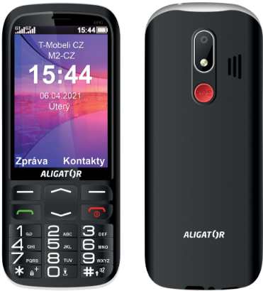 ALIGATOR A830 Senior černá recenze