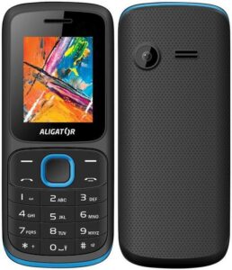 Fotografie ALIGATOR D210 Dual SIM černo-modrý  recenzía