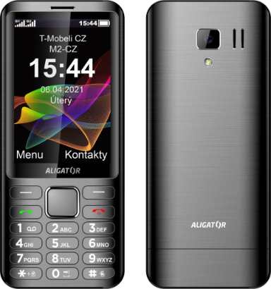 ALIGATOR D950 Dual SIM Antracit recenze