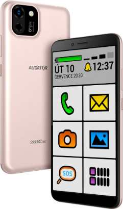 ALIGATOR S5550 Senior 2GB/16GB ružová recenze