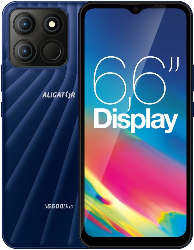 ALIGATOR S6600 Duo 4GB/64GB modrá recenze