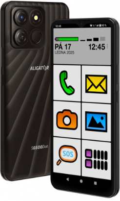 ALIGATOR S6600 Senior Black recenze