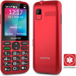 Fotografie Aligator A930 GPS Senior Red  recenzía