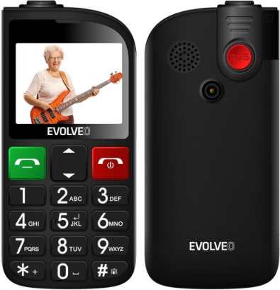 EVOLVEO EasyPhone FL Black recenze