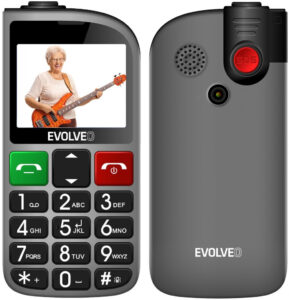 Fotografie EVOLVEO EasyPhone FL Silver  recenzía