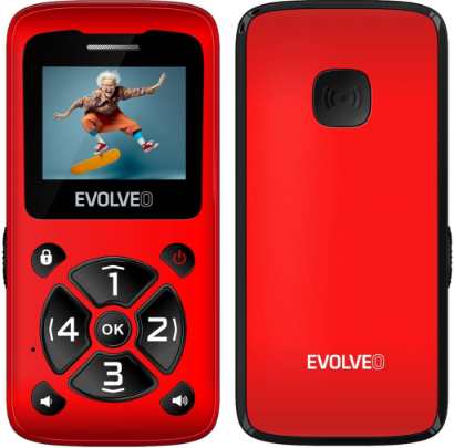 EVOLVEO EasyPhone ID Red recenze