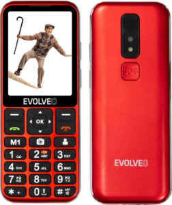 Fotografie EVOLVEO EasyPhone LT Red  recenzía