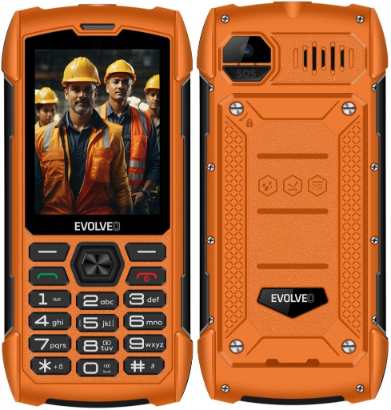 EVOLVEO StrongPhone H1 Orange recenze