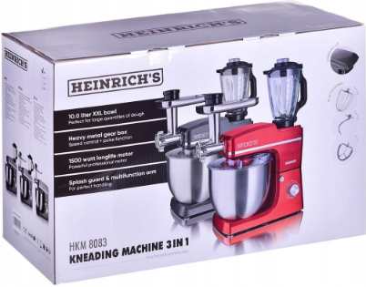 HEINRICH’S HKM 8083 tyrkysová recenze