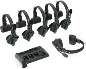 Fotografie Hollyland Solidcom C1-8S No Hub Wireless Intercom System with 8 headsets  recenzía