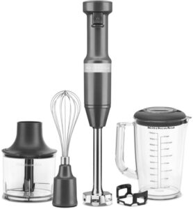 Fotografie KitchenAid 5KHBV83 tmavě šedý mat recenzía