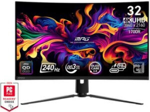 Fotografie MSI MPG 321CURX QD-OLED  recenzía