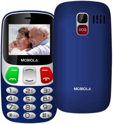 Mobiola MB800 Senior Blue recenze