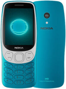 Fotografie Nokia 3210 4G 2024 Scuba Blue  recenzía