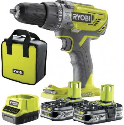 RYOBI R18PD3-225S recenze