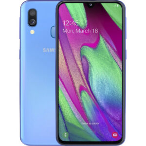 Fotografie Samsung Galaxy A40 A405F Dual SIM Blue  recenzía