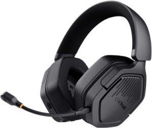 Fotografie TRUST GXT493 CARUS WIRELESS HEADSET BLK 25491  recenzía