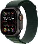 Apple Watch Ultra 2 49mm Černé titanové tělo – Tmavě zelený alpský tah L MX4T3WB/A recenze