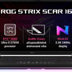 Asus ROG Strix Scar 16 G635LW-NEBULA025X recenze