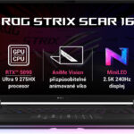 Asus ROG Strix Scar 16 G635LX-NEBULA030X recenze