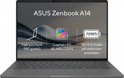 Asus Zenbook 14 UX3407RA-OLED026X recenze