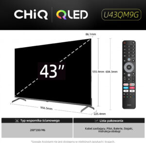 Fotografie CHiQ U43QM9G  recenzía