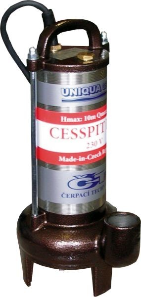 Čerpací technika Uniqua cesspit J 10 recenze