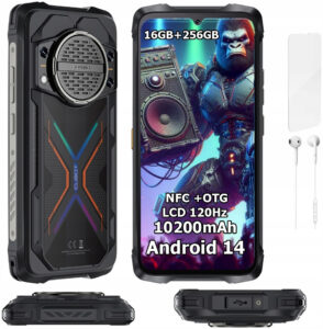 Fotografie Cubot King Kong Power 3 6GB/256GB Black  recenzía