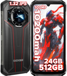 Fotografie DooGee S119 24GB/512GB Red  recenzía