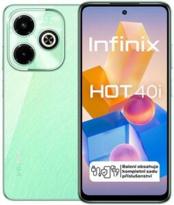 Fotografie Infinix Hot 40i 8GB/256GB Starfall Green recenzía