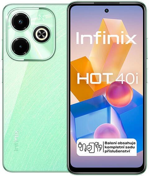 Obrázok Infinix Hot 40i 8GB/256GB Starfall Green hodnotenie