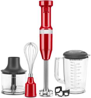KitchenAid 5KHBV83 královská červená recenze