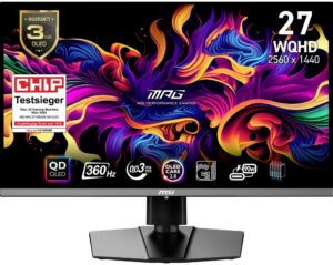 Fotografie MSI MPG 271QRXDE QD-OLED  recenzía