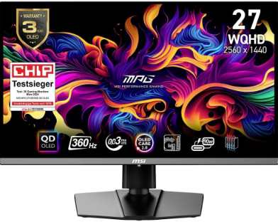 MSI MPG 271QRXDE QD-OLED recenze