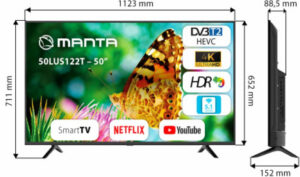 Fotografie Manta 50LUS122T  recenzía