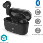 Nedis HPBT2475BK Bluetooth smart chytrá bezdrátová sluchátka do uší, Hybrid ENC+ANC, 36 hod. výdrž, nabíjecí pouzdro recenze