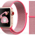 Nylonový řemínek pro Apple Watch (42/44/45/46/49 mm) Barva: Růžová recenze