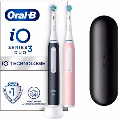 Oral-B iO Series 3 Duo Black/Pink recenze