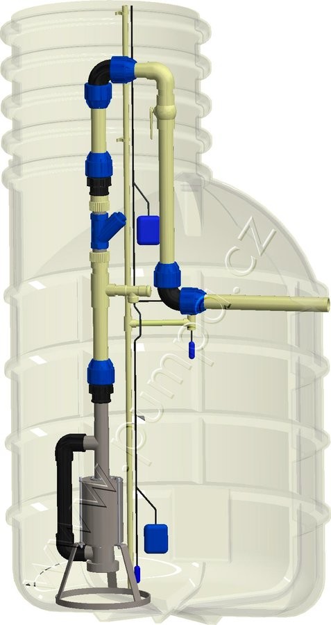 PUMPA Master set DN40 INOX Morava 5-16-T 1,1kW 400V kabel 10m ZB00042359 recenze