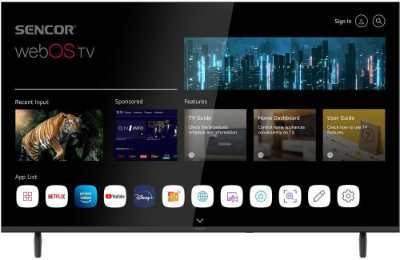 Sencor SLE 43FS803B recenze