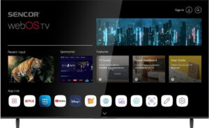 Fotografie Sencor SLE 65US803B  recenzía