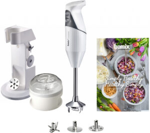 Fotografie bamix SIMPLY HEALTHY 200 W typ D bílý  recenzía