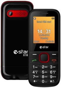 Fotografie eSTAR X18 Dual Sim Red  recenzía