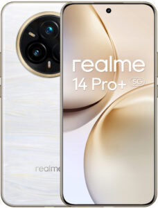 Fotografie realme 14 Pro+ 5G 8GB/256GB Pearl White recenzía