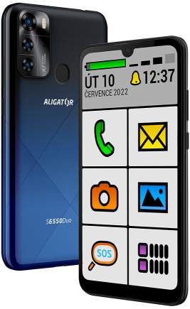 ALIGATOR S6550 Senior 128GB modrá recenze