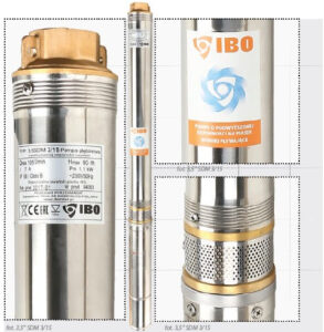 Fotografie Dambat IBO 3 5″ SDM 3/11 230V kabel 20m 310241  recenzía